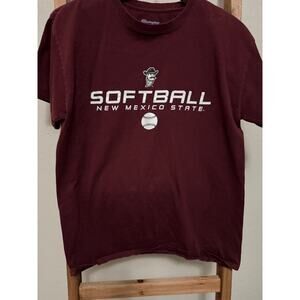 Champion- New Mexico State Softball Cotton T-Shirt - size Medium